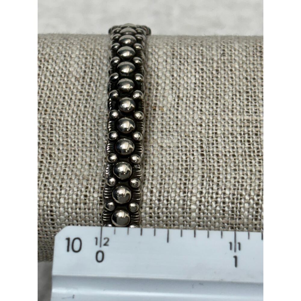 Solid Sterling Silver Native American Inspired Cu… - image 8